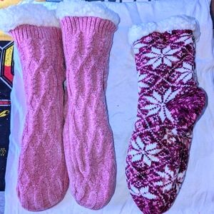 🍒5 for $30🍒 Muk Luks slipper socks